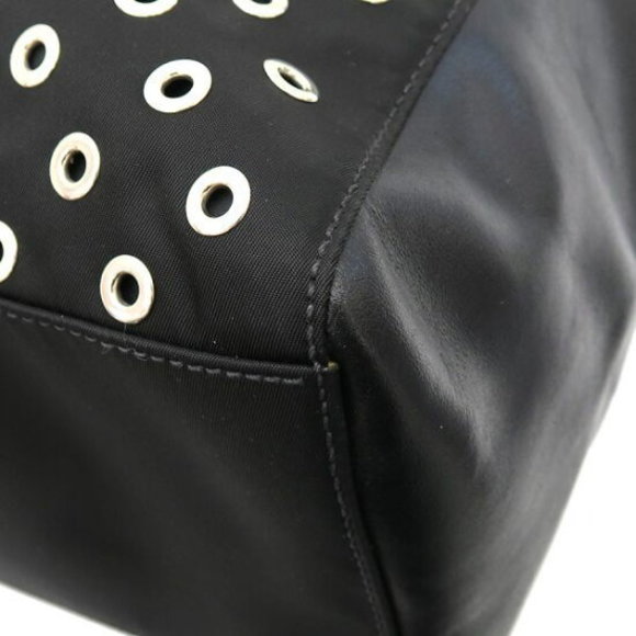 Prada nylon leather punching tote - Picture 5 of 9